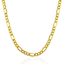 Load image into Gallery viewer, 4.6mm 10k Yellow Gold Lite Figaro Chain
