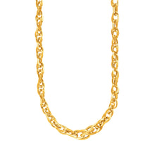 Load image into Gallery viewer, 14k Yellow Gold Ornate Prince of Wales Chain Necklace
