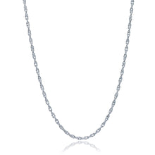 Load image into Gallery viewer, Sterling Silver 2.0mm Singapore Style Chain

