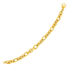 Load image into Gallery viewer, 14k Yellow Gold Oval Link Bracelet
