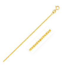 Load image into Gallery viewer, 10k Yellow Gold Mariner Link Chain 1.2mm
