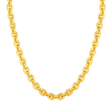 Load image into Gallery viewer, 14k Yellow Gold Polished Oval Link Necklace

