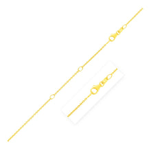 Load image into Gallery viewer, Double Extendable Cable Chain in 14k Yellow Gold (1.4mm)
