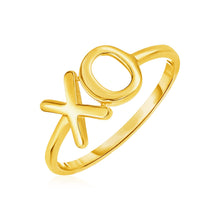 Load image into Gallery viewer, 14k Yellow Gold with XO
