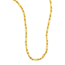 Load image into Gallery viewer, 14k Yellow Gold Heavy Figaro Chain Necklace
