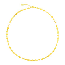 Load image into Gallery viewer, 14k Yellow Gold Necklace with Polished Circles
